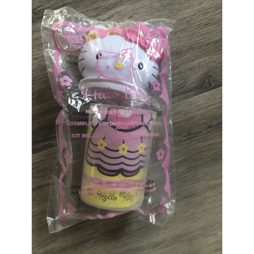 Hello Kitty McDonalds Happy Meal Sticker Kit Toy  2007 New in Package #3